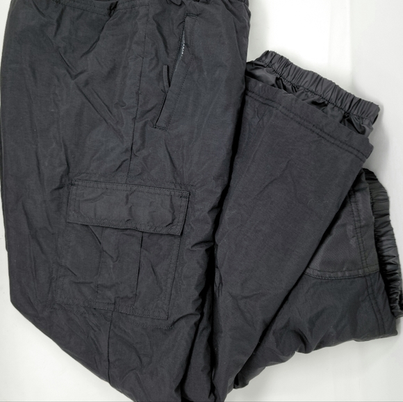 Sport Essentials Snow Ski Pants Size Youth 14 Insulated Black Snowboarding - Picture 2 of 5